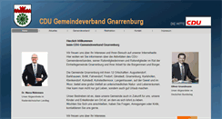 Desktop Screenshot of cdu-gnarrenburg.eu