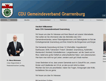 Tablet Screenshot of cdu-gnarrenburg.eu